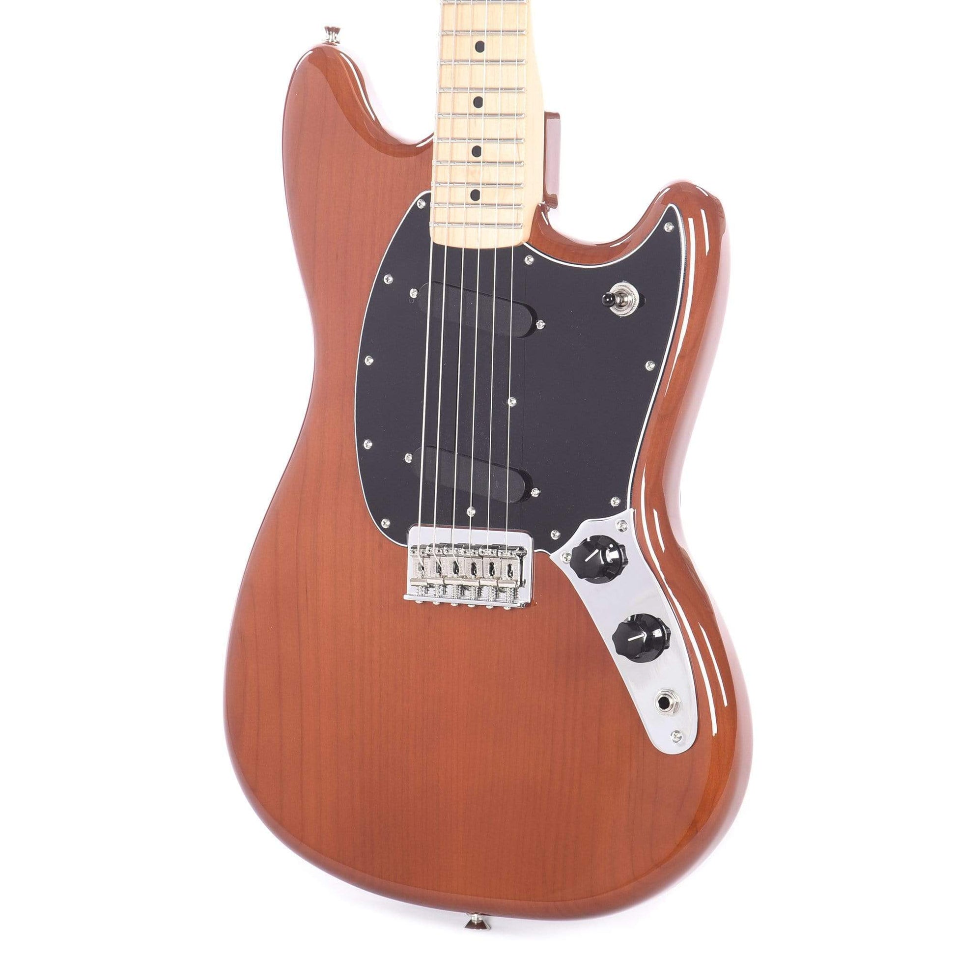 Fender Player Mustang Faded Mocha FSR Electric Guitars / Solid Body