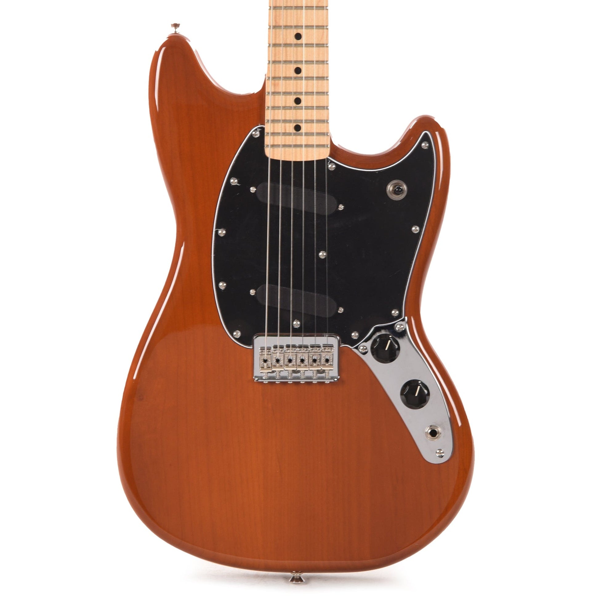 Fender Player Mustang Faded Mocha FSR Electric Guitars / Solid Body