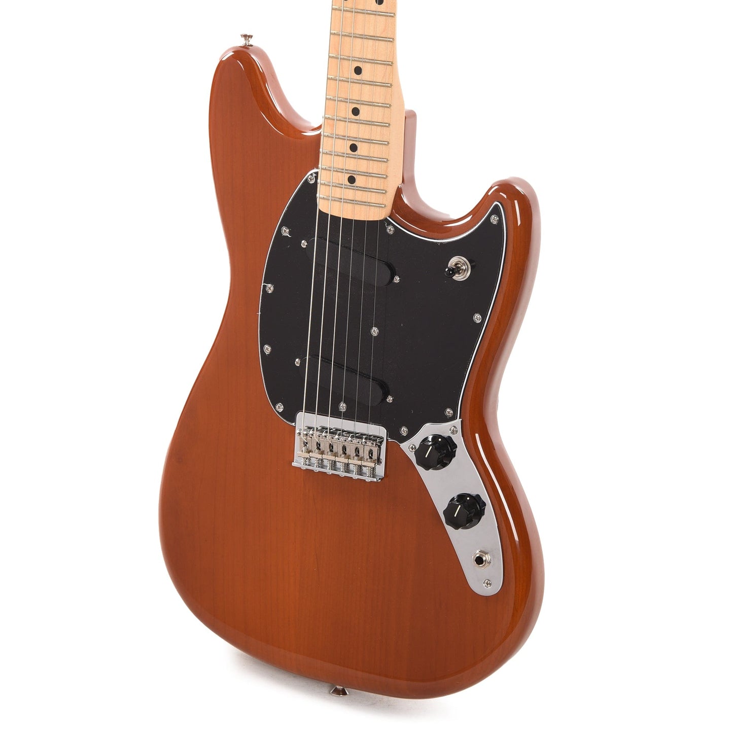 Fender Player Mustang Faded Mocha FSR Electric Guitars / Solid Body