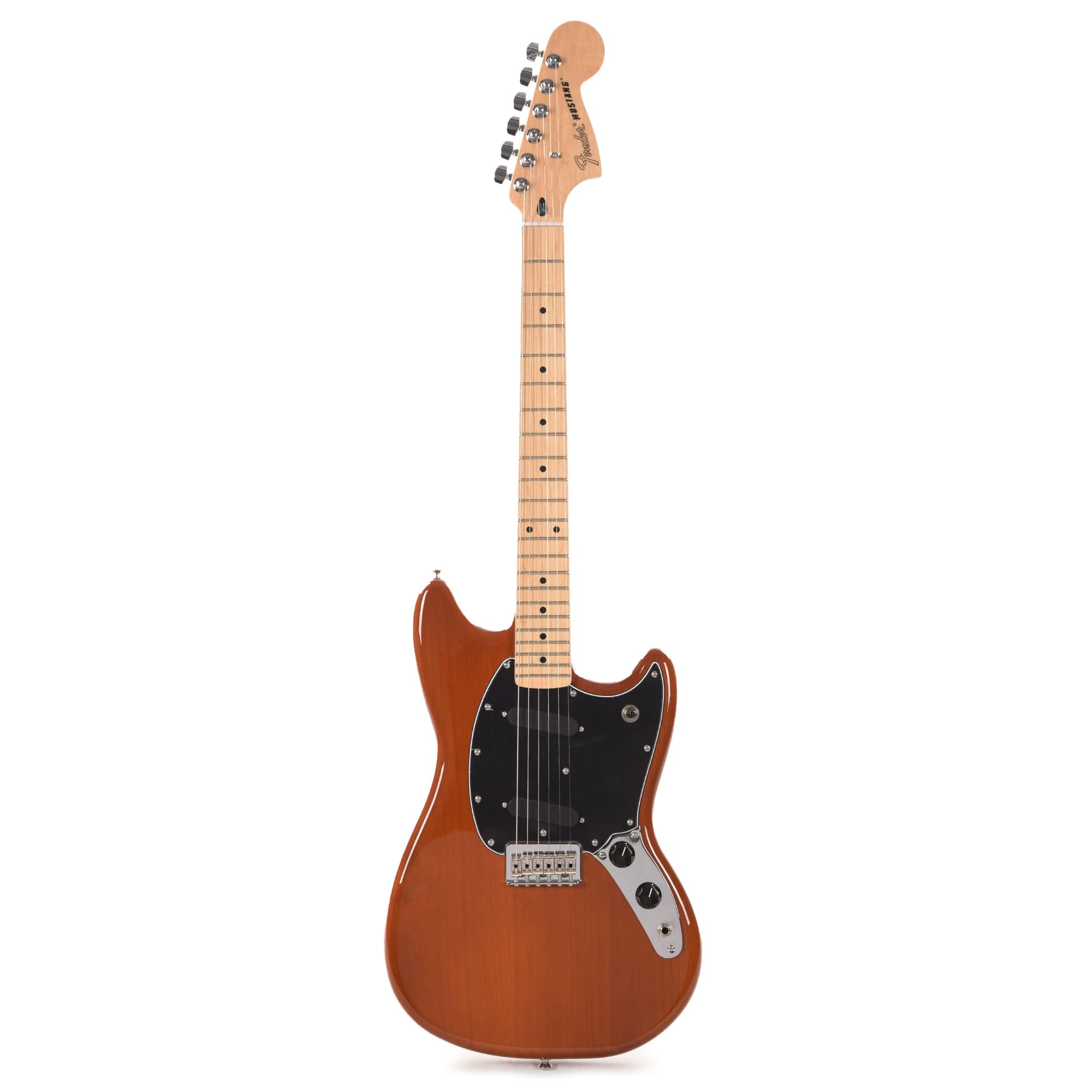 Fender Player Mustang Faded Mocha FSR Electric Guitars / Solid Body
