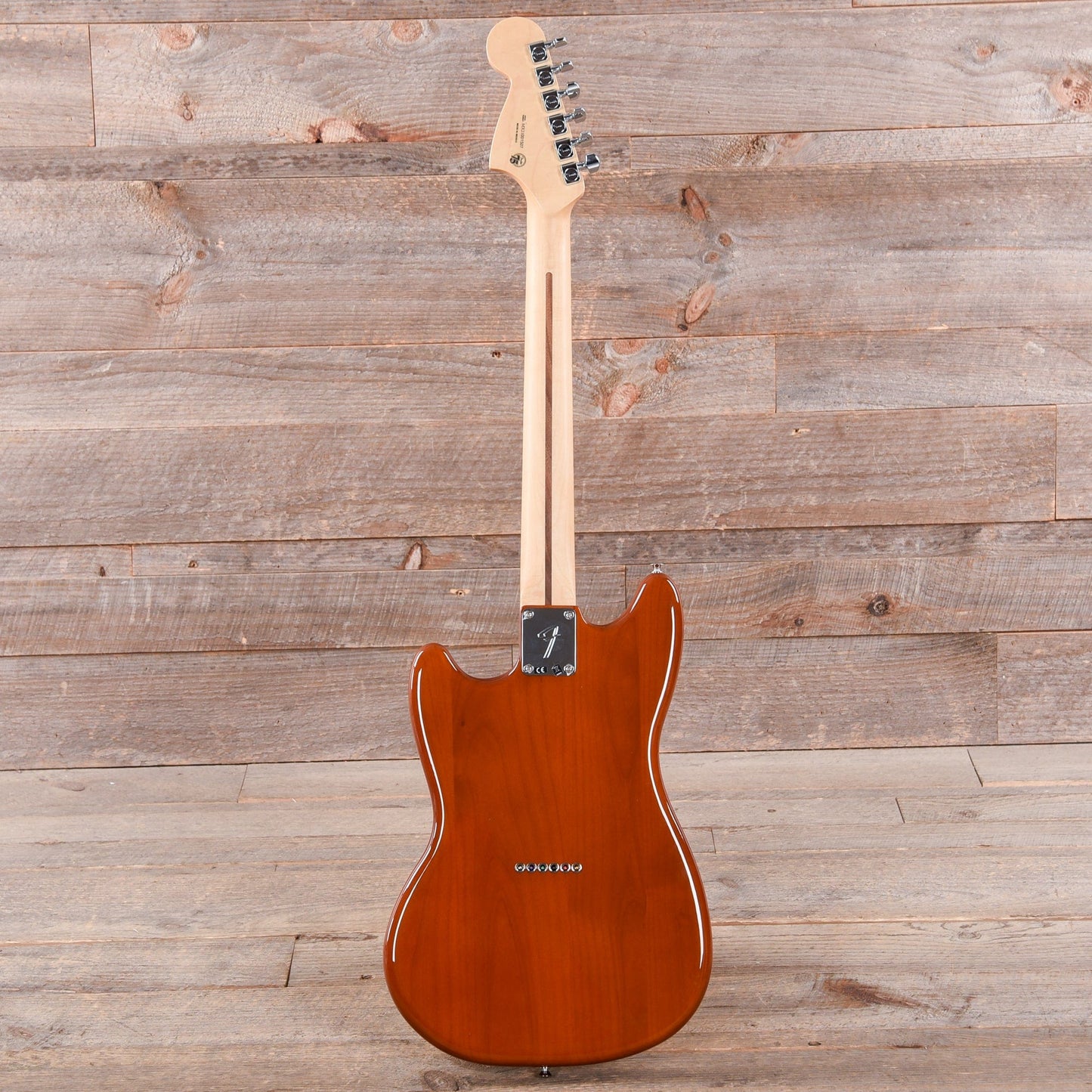 Fender Player Mustang Faded Mocha FSR Electric Guitars / Solid Body