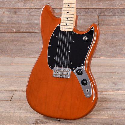 Fender Player Mustang Faded Mocha FSR Electric Guitars / Solid Body