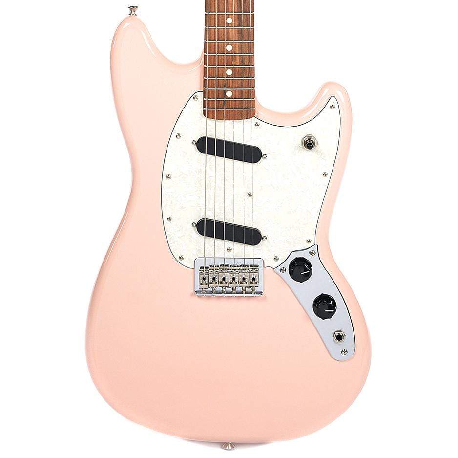 Shell Pink Fender Model Fender Player Mustang Shell Pink – Chicago Music Exchange