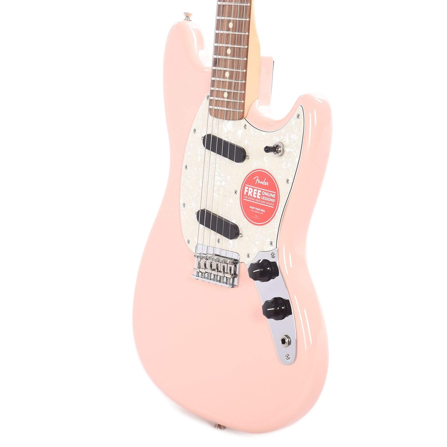 Fender Player Mustang Shell Pink Electric Guitars / Solid Body
