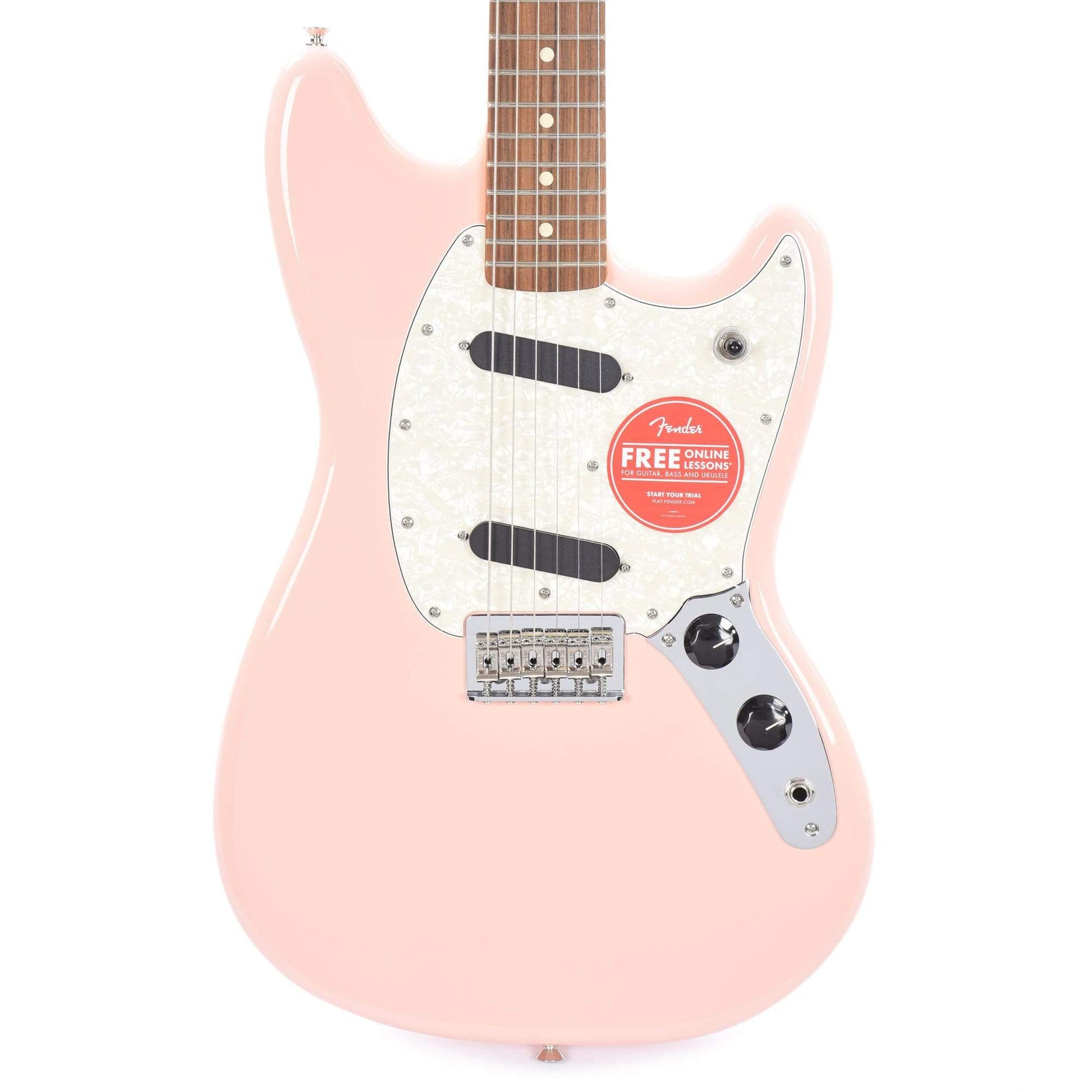 Fender Player Mustang Shell Pink Electric Guitars / Solid Body