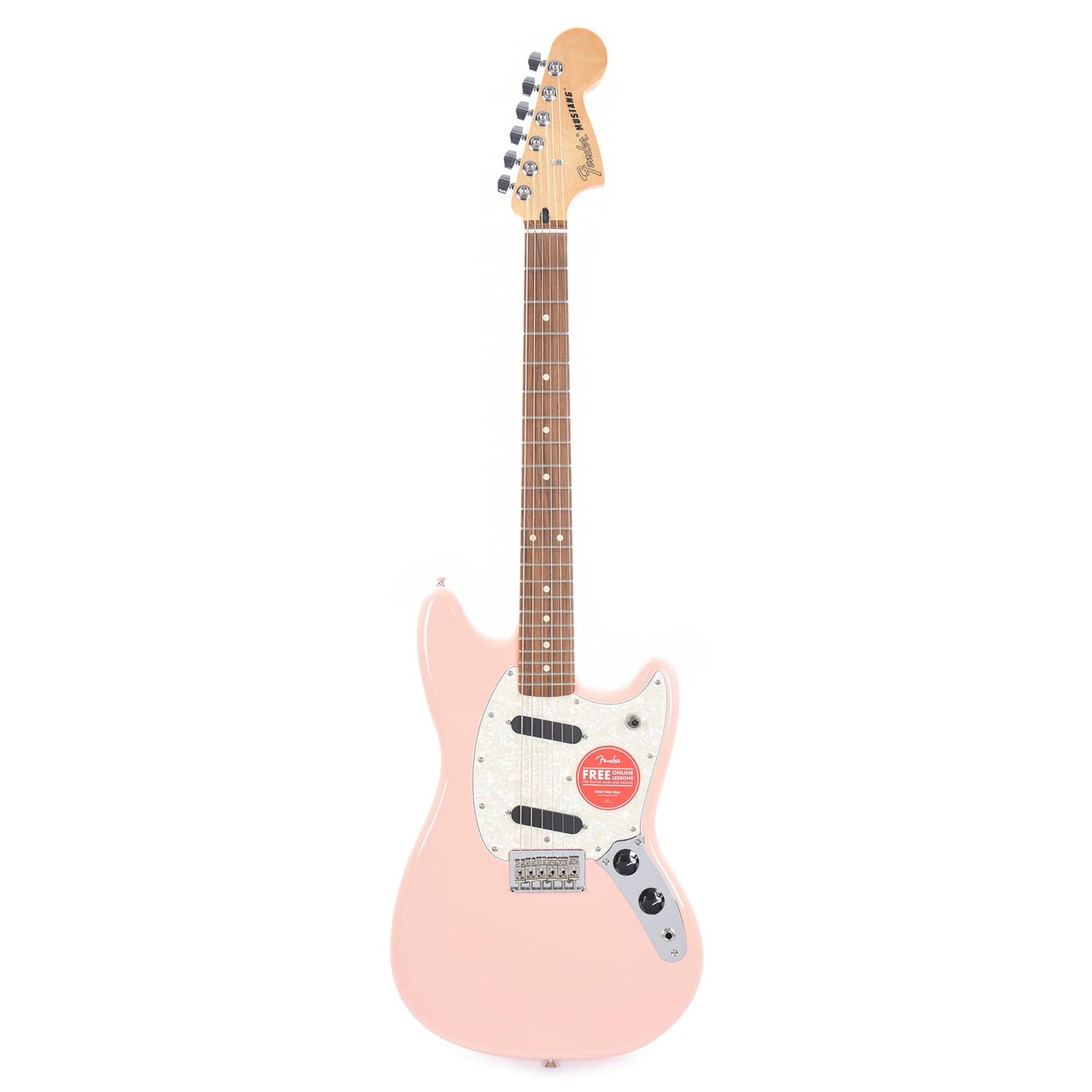 Fender Player Mustang Shell Pink Electric Guitars / Solid Body