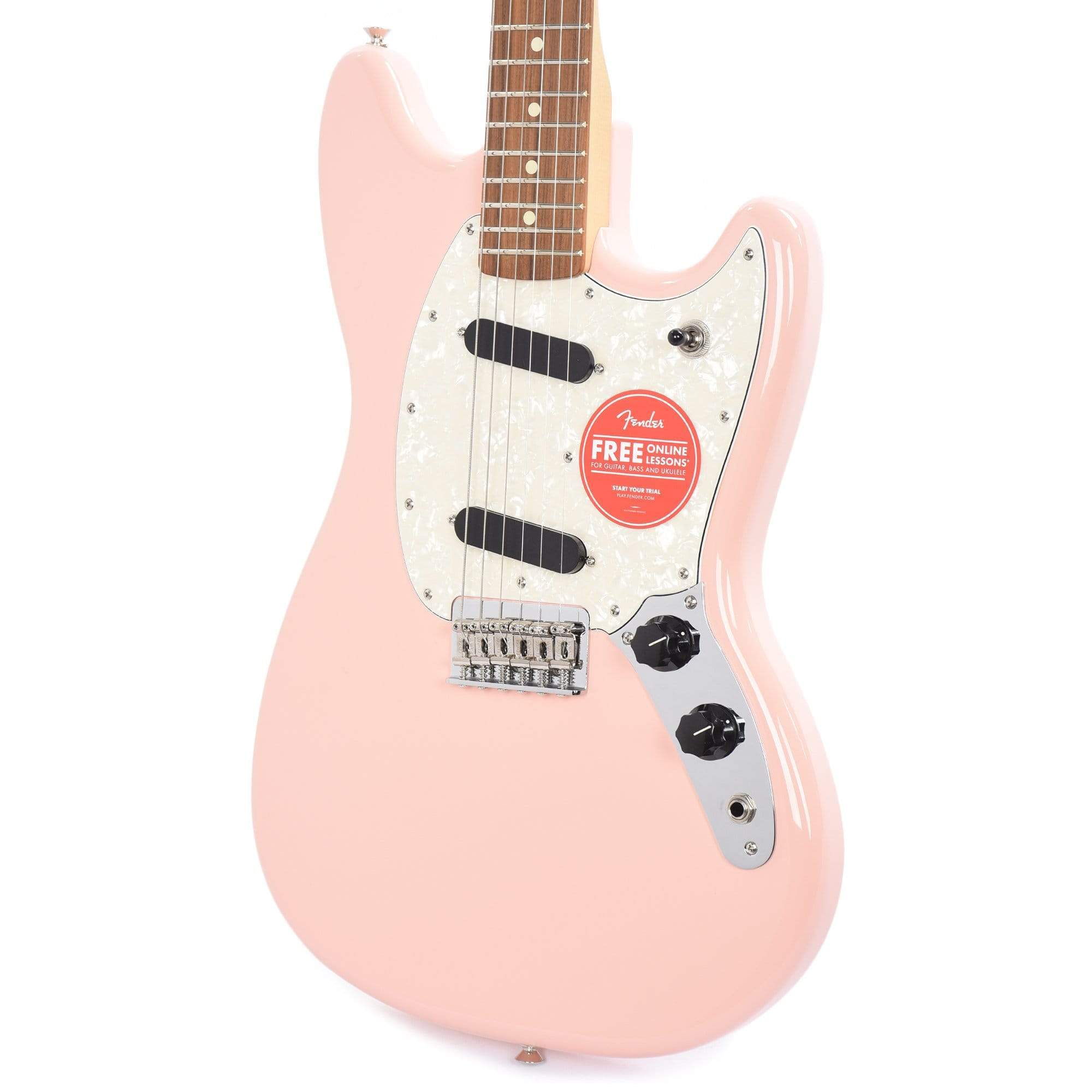 Fender Player Mustang Shell Pink Electric Guitars / Solid Body