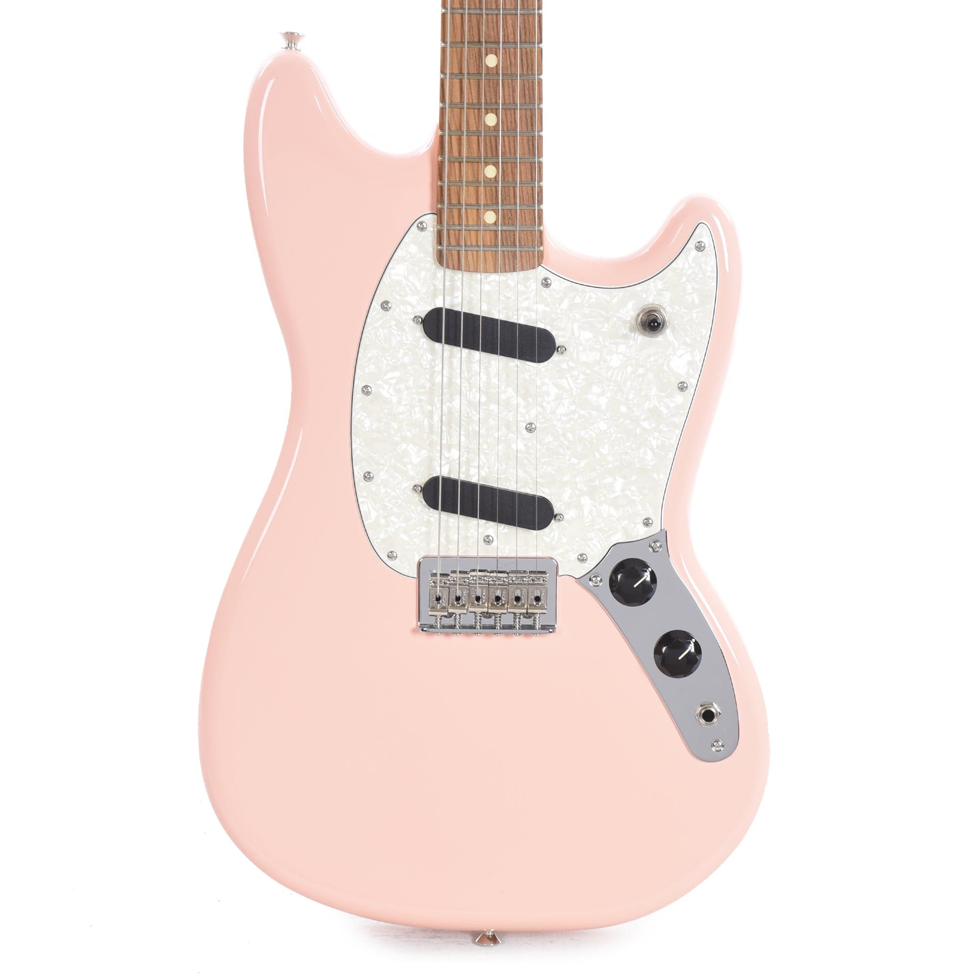 Shell Pink Fender Model Fender Player Mustang Shell Pink – Chicago Music Exchange