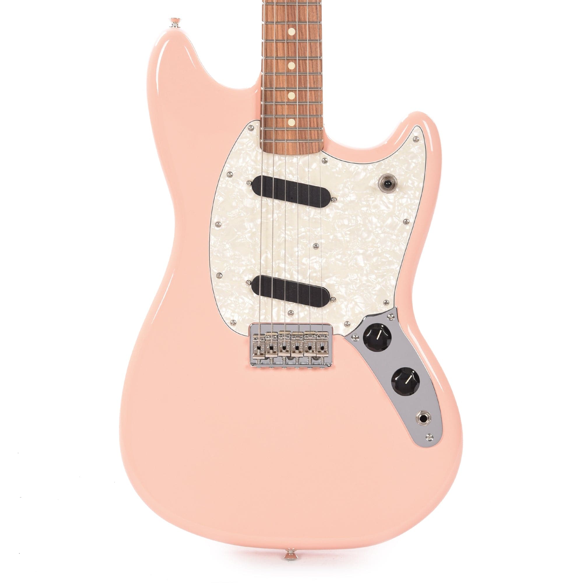 Shell Pink Fender Model Fender Player Mustang Shell Pink – Chicago Music Exchange