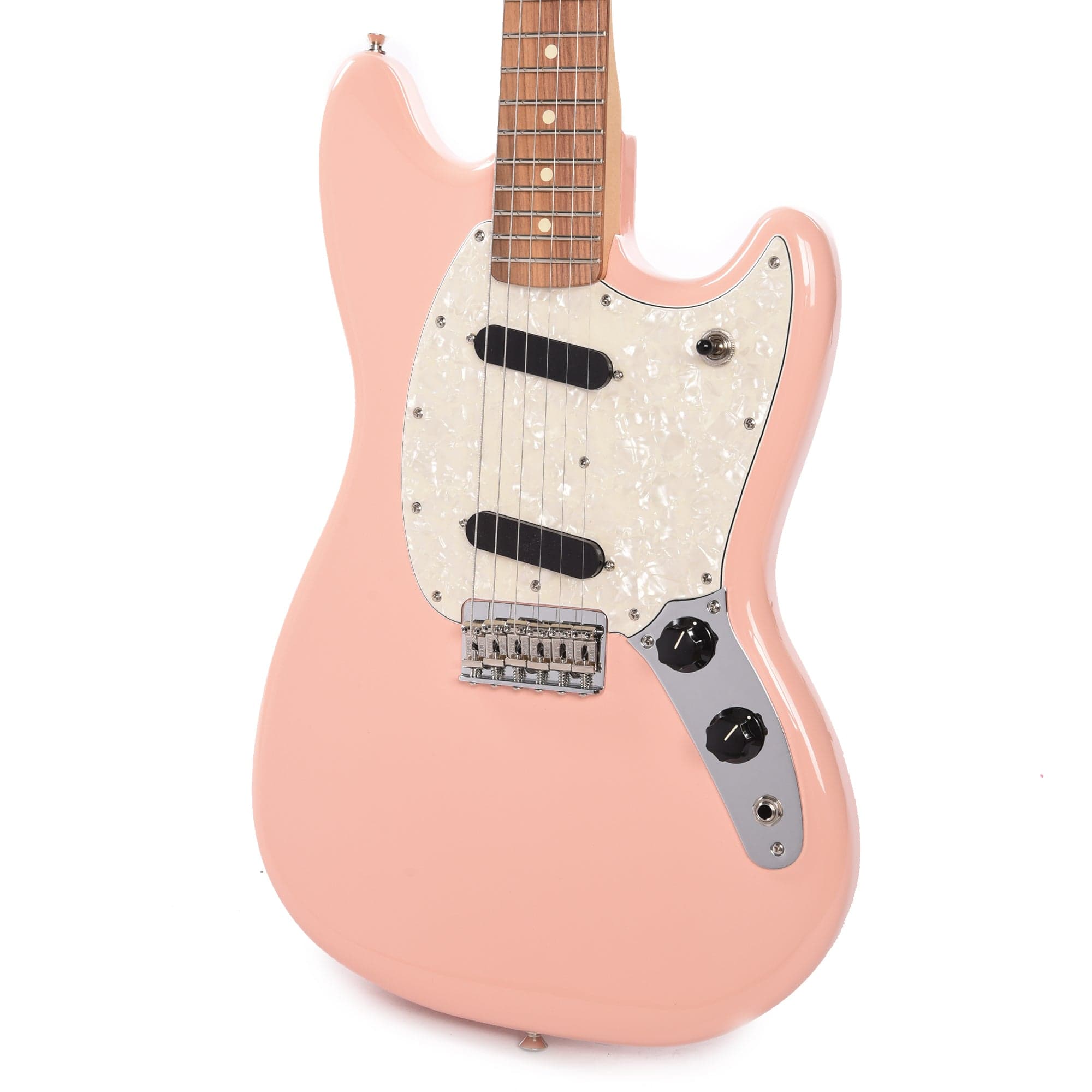 Shell Pink Fender Model Fender Player Mustang Shell Pink – Chicago Music Exchange