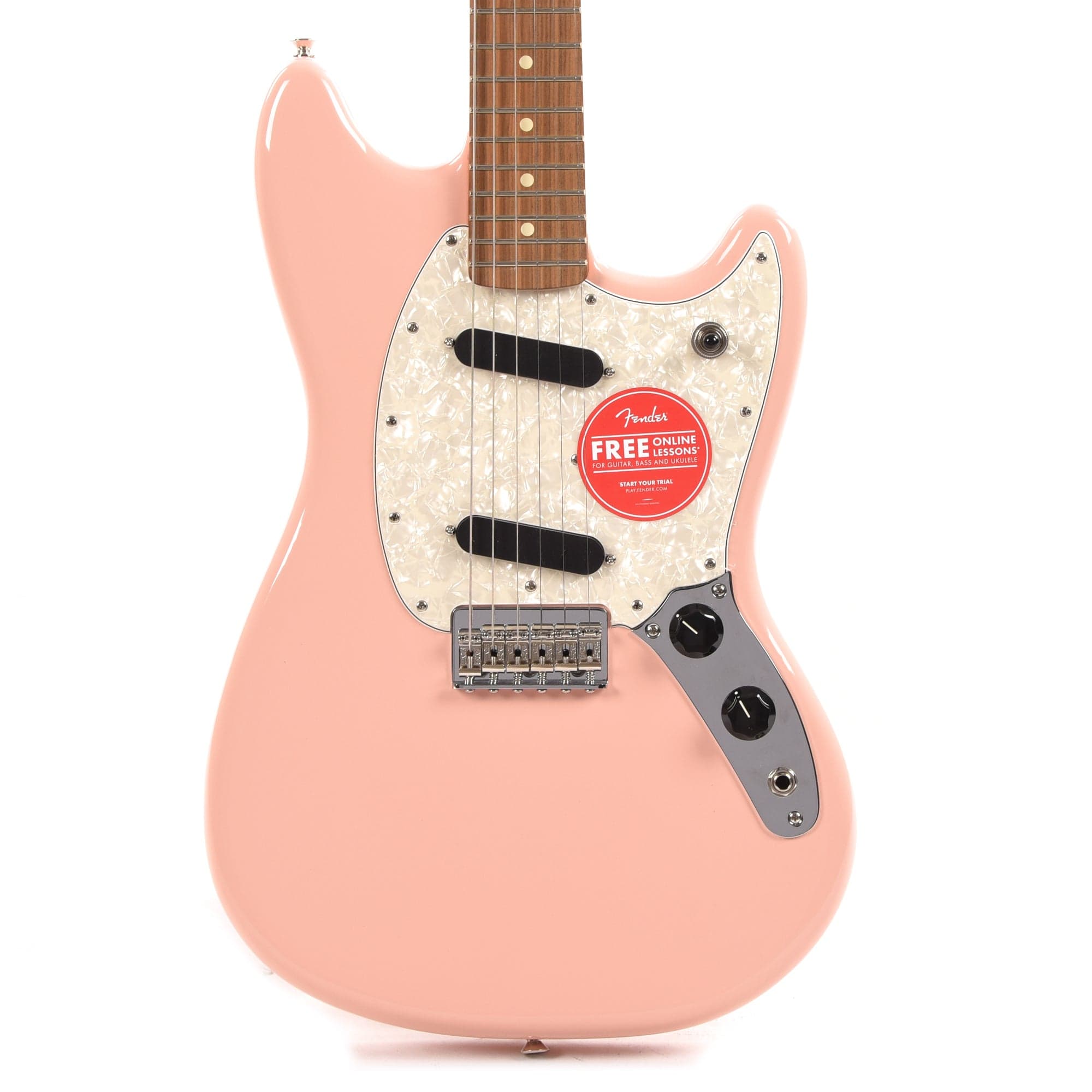 Shell Pink Fender Model Fender Player Mustang Shell Pink – Chicago Music Exchange