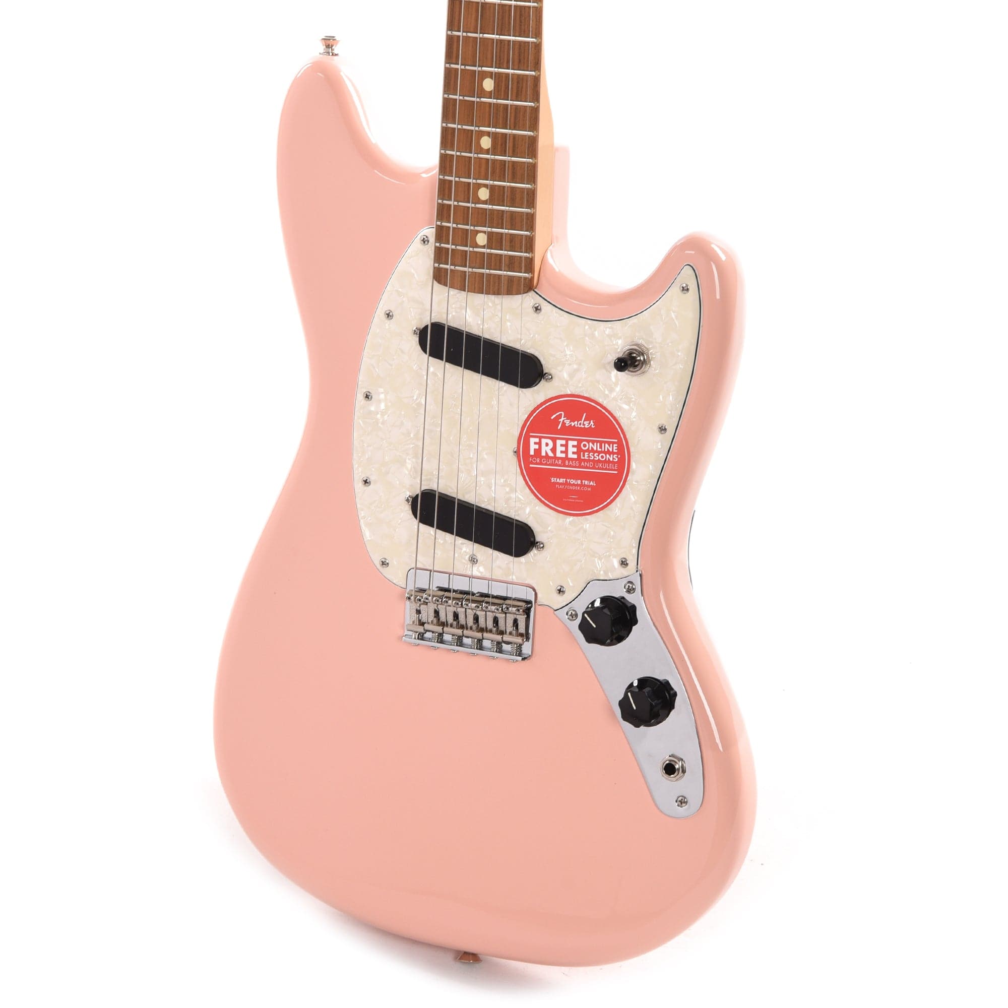 Shell Pink Fender Model Fender Player Mustang Shell Pink – Chicago Music Exchange