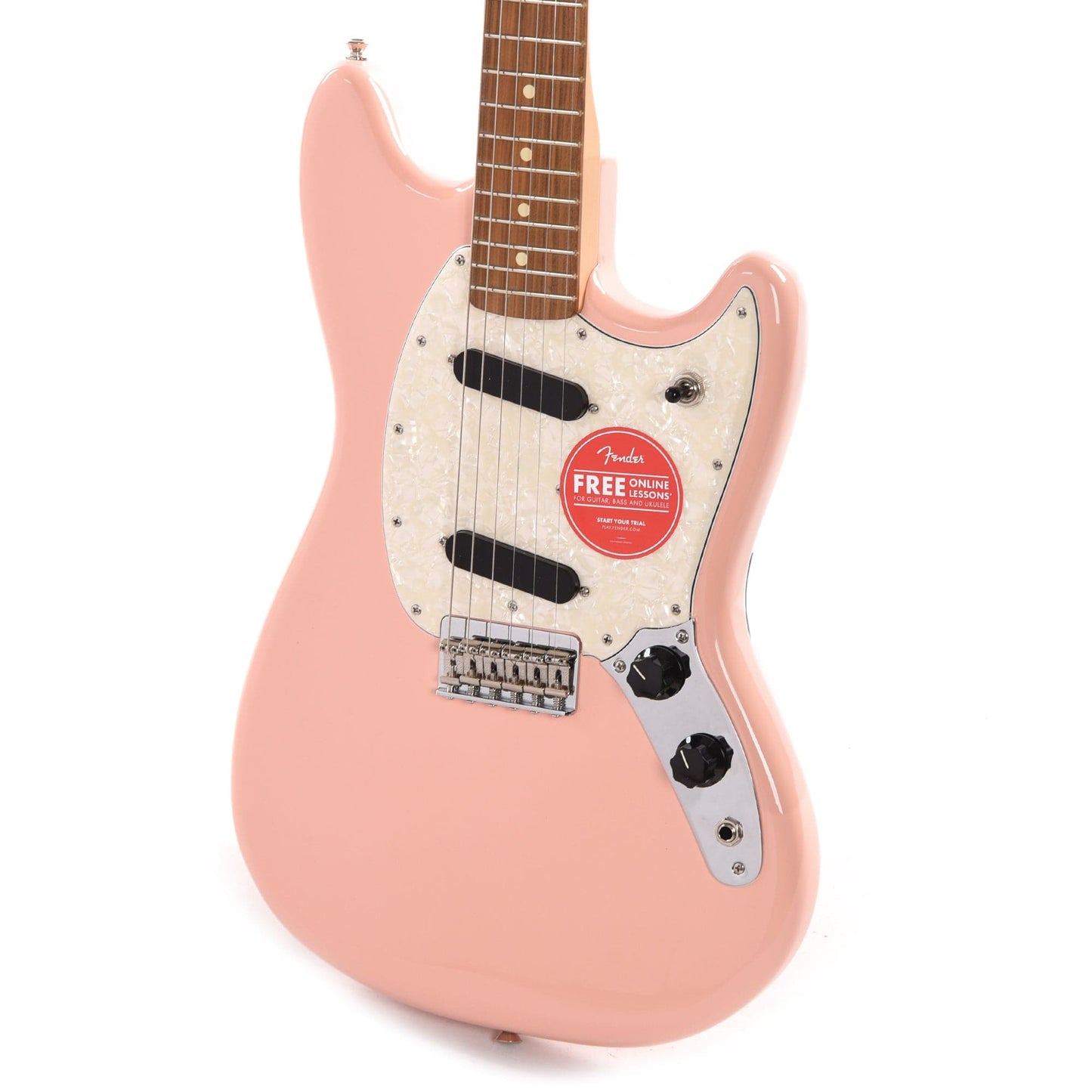 Fender Player Mustang Shell Pink Electric Guitars / Solid Body