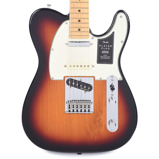Fender Player Plus Nashville Telecaster 3-Color Sunburst Electric Guitars / Solid Body