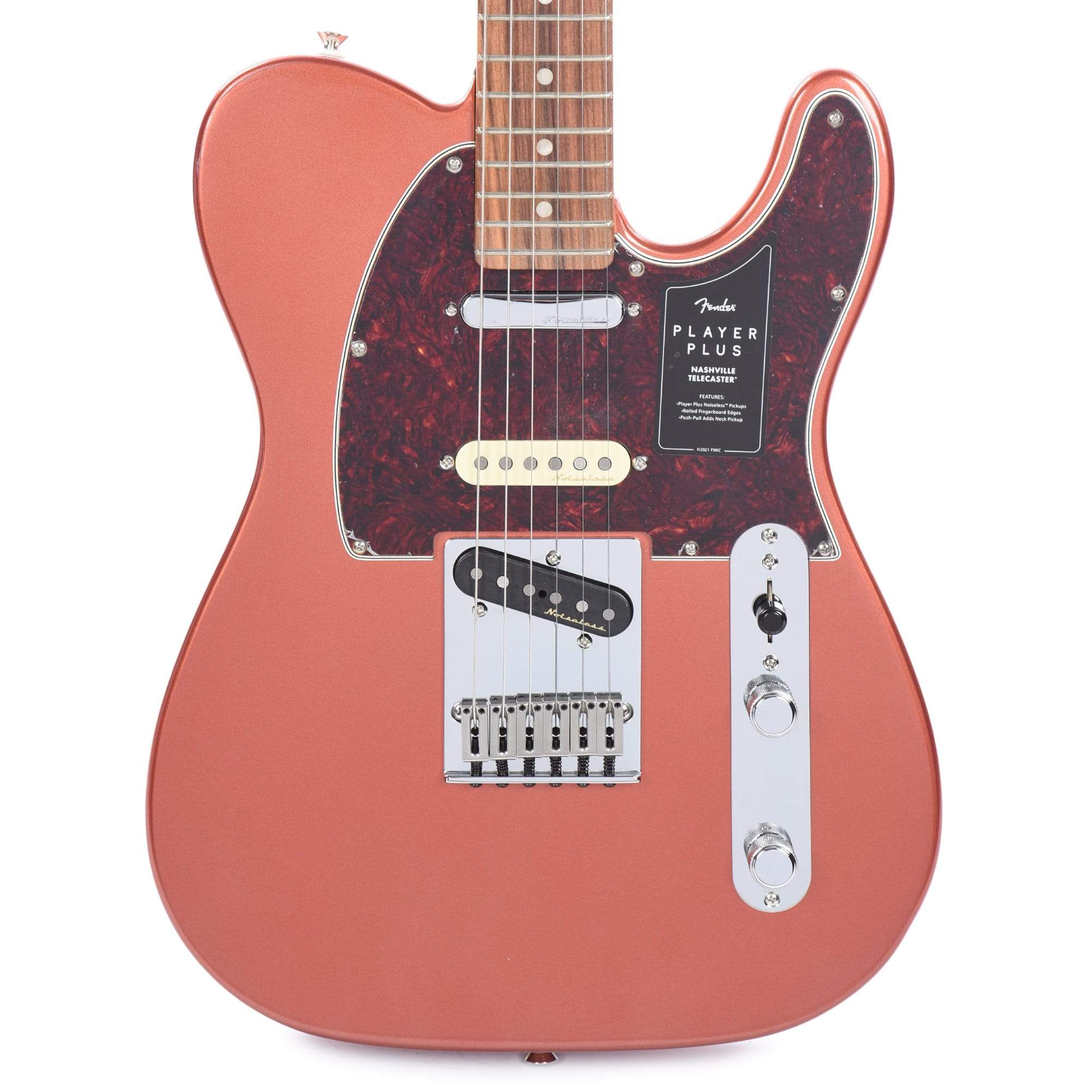 Fender Player Plus Nashville Telecaster Aged Candy Apple Red Electric Guitars / Solid Body