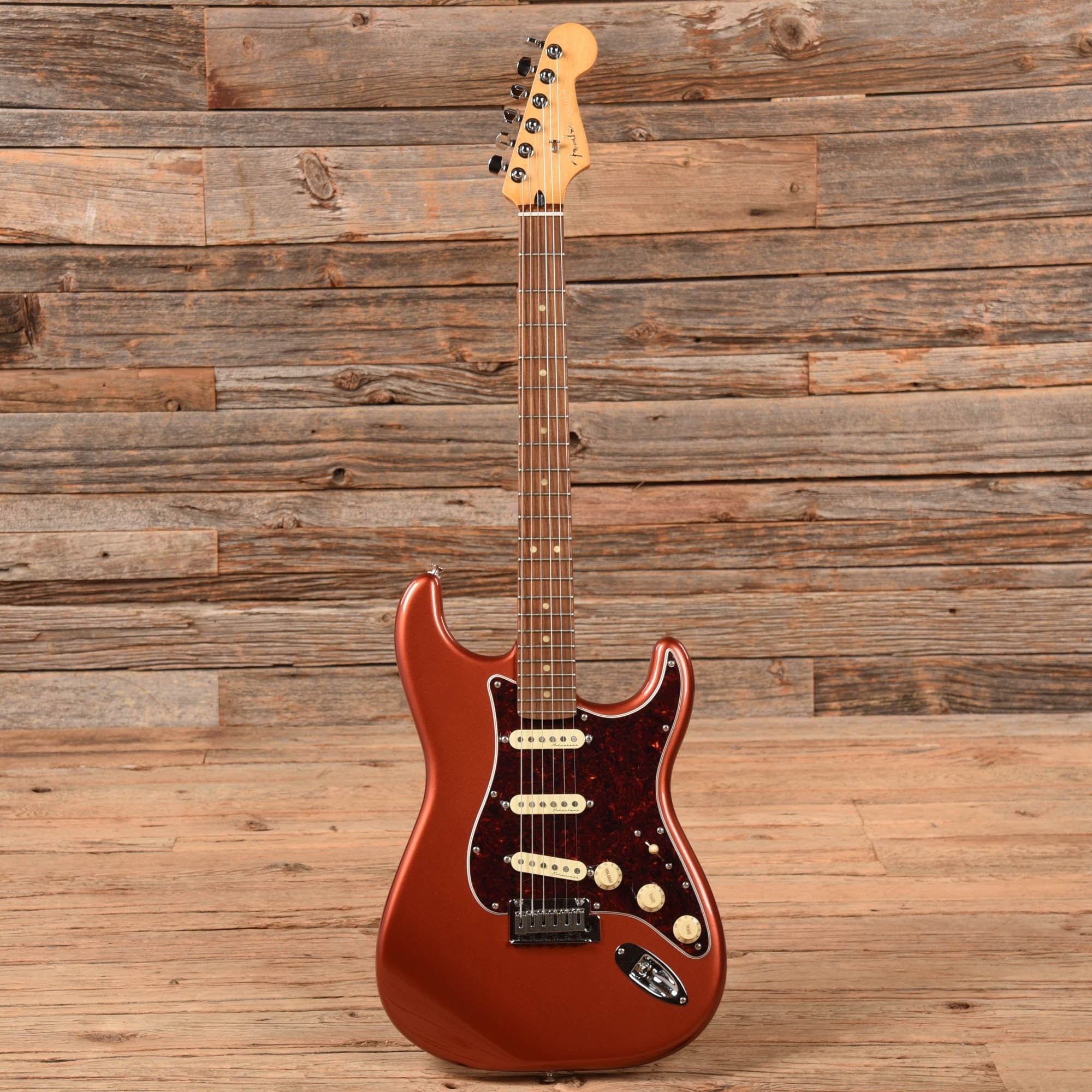 Fender Player Plus Stratocaster Aged Candy Apple Red 2021 Electric Guitars / Solid Body