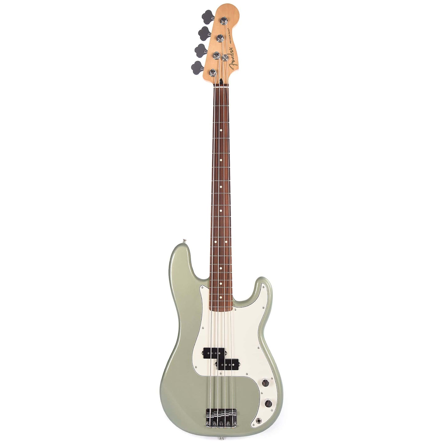 Fender Player Precision Bass Sage Green Metallic Bundle w/Fender Molded Hardshell Case Electric Guitars / Solid Body