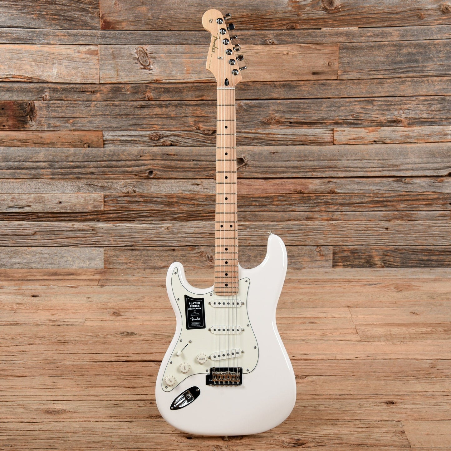 Fender Player Series Stratocaster Olympic White 2021 LEFTY Electric Guitars / Solid Body