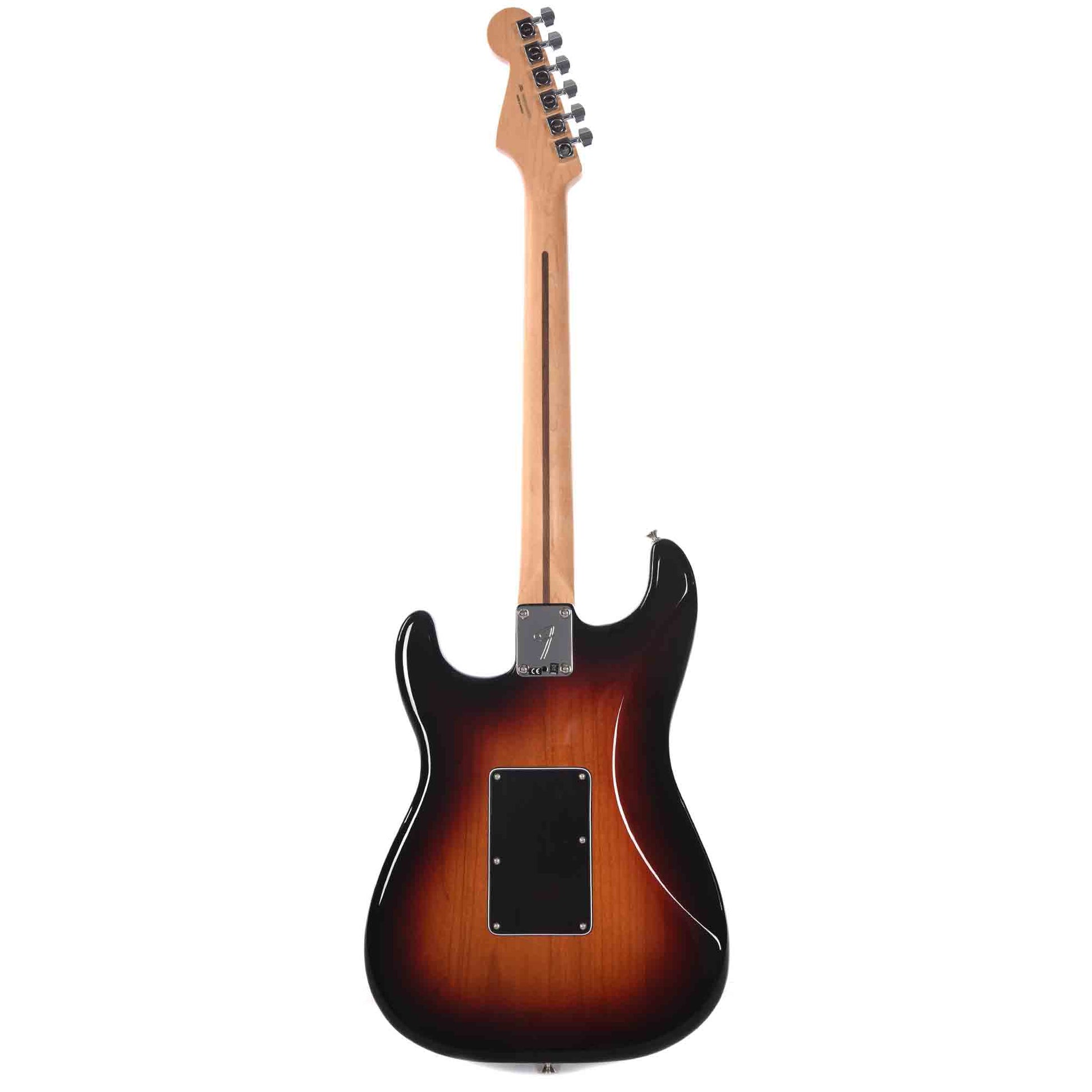 Fender Player Stratocaster Floyd Rose HSS 3-Color Sunburst Bundle w/Fender Gig Bag, Stand, Cable, Tuner, Picks and Strings Electric Guitars / Solid Body