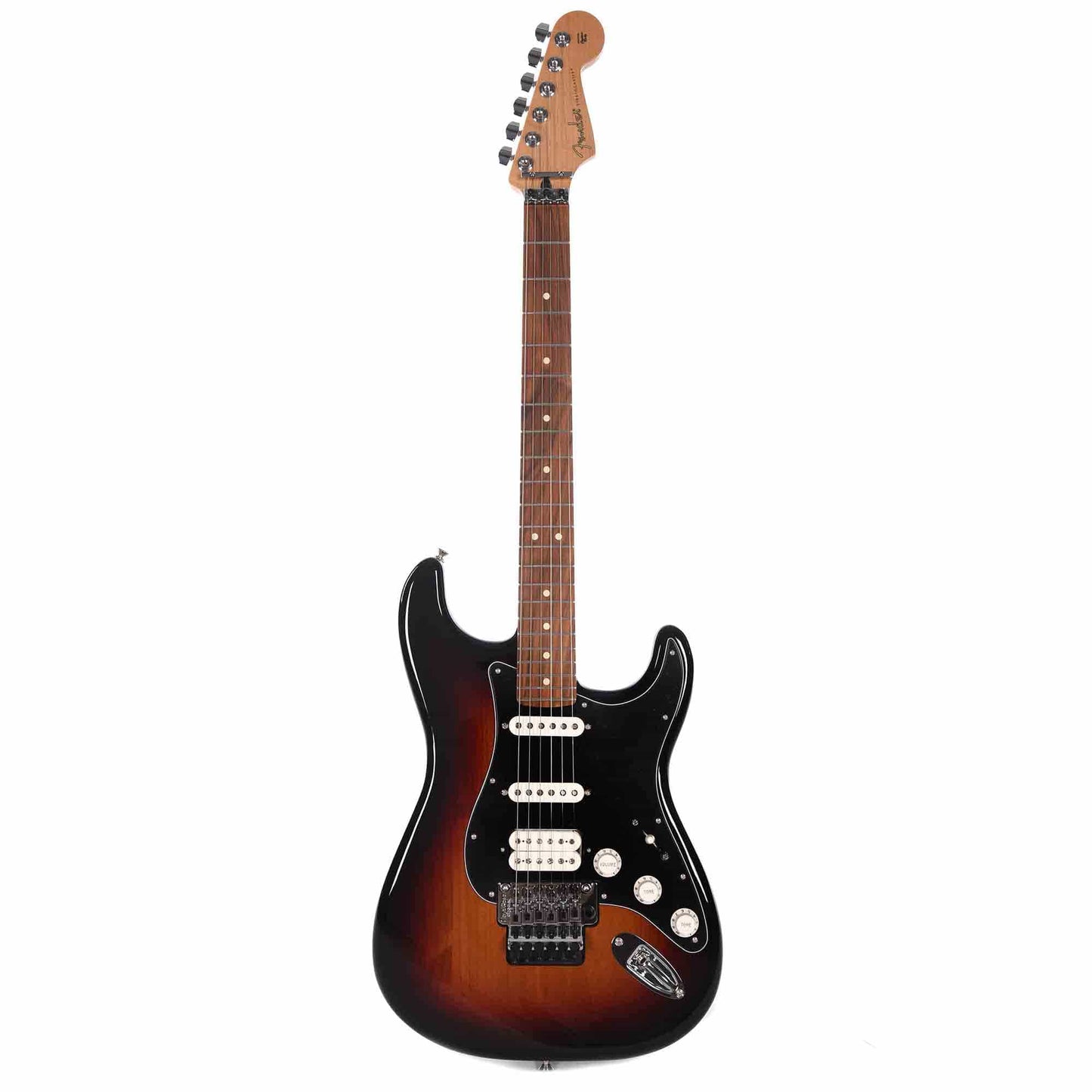 Fender Player Stratocaster Floyd Rose HSS 3-Color Sunburst Bundle w/Fender Gig Bag, Stand, Cable, Tuner, Picks and Strings Electric Guitars / Solid Body