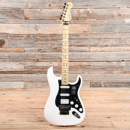 Fender Player Stratocaster Floyd Rose HSS Polar White Electric Guitars / Solid Body