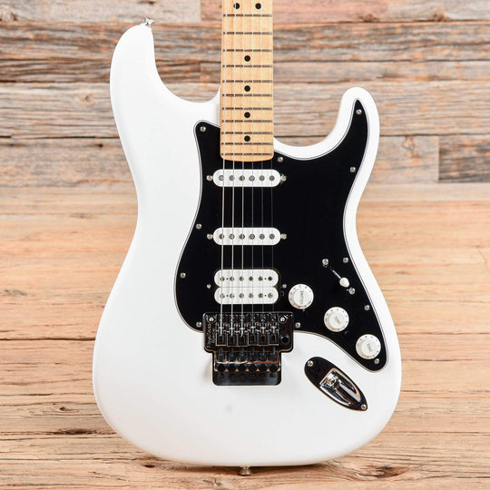 Fender Player Stratocaster Floyd Rose HSS Polar White Electric Guitars / Solid Body