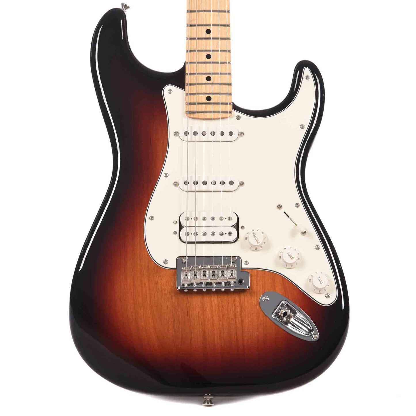 Fender Player Stratocaster HSS 3-Color Sunburst Bundle w/Fender Gig Bag, Stand, Cable, Tuner, Picks and Strings Electric Guitars / Solid Body