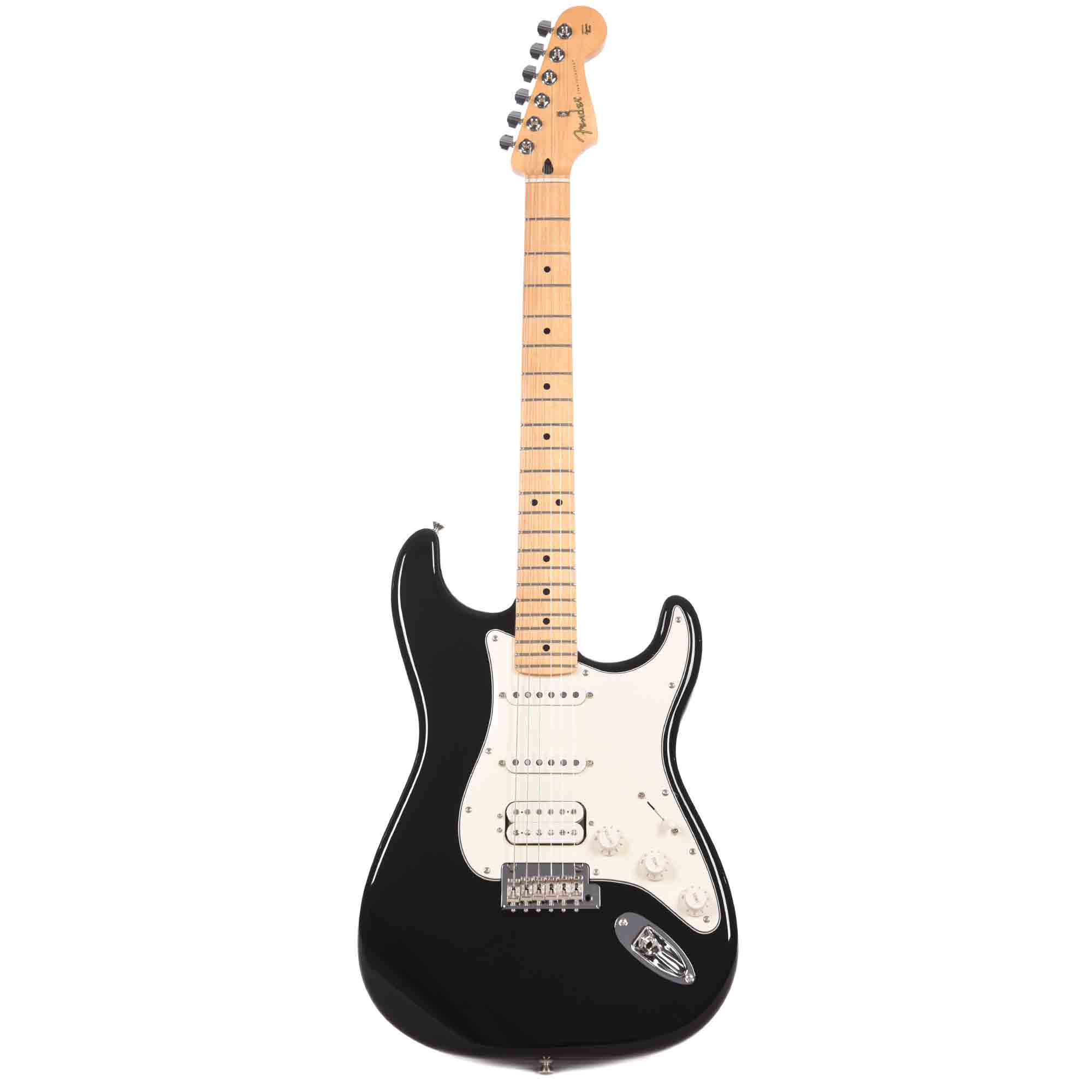 Fender Player Stratocaster HSS Black Bundle w/Fender Molded Hardshell Case Electric Guitars / Solid Body