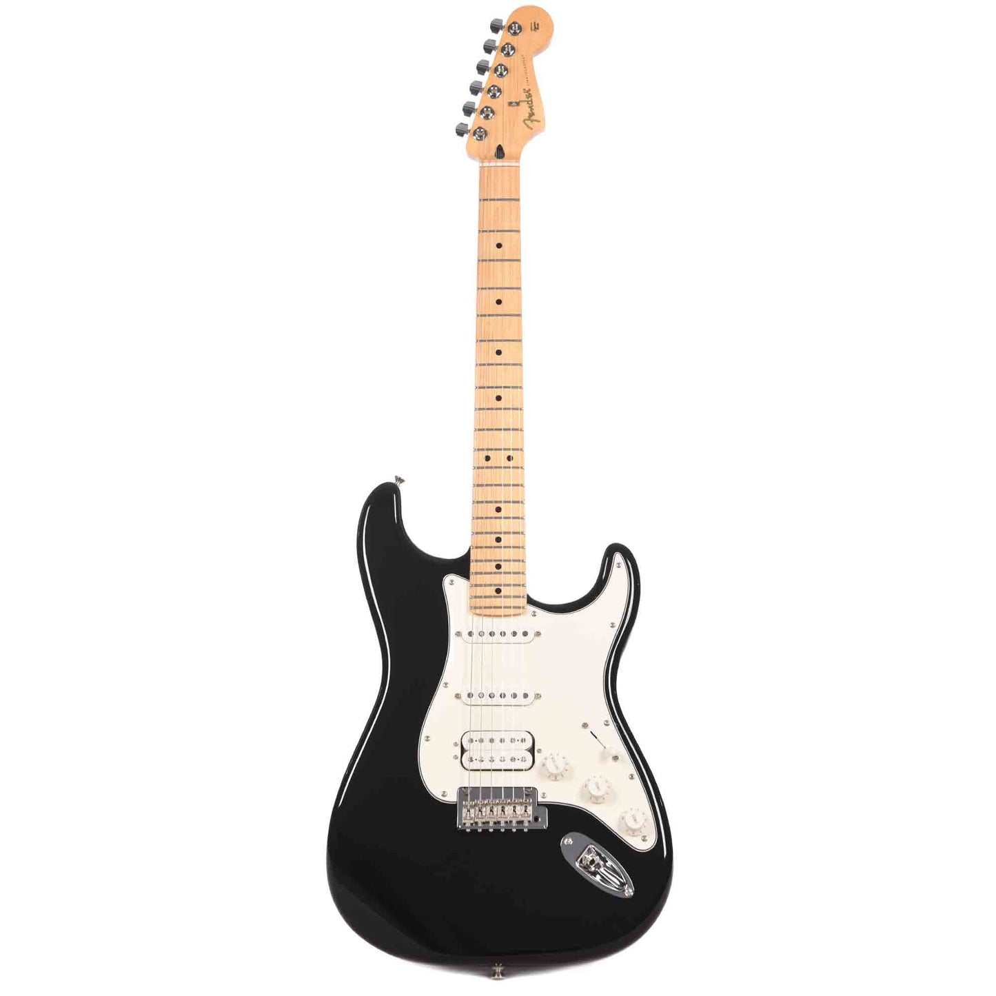 Fender Player Stratocaster HSS Black Bundle w/Fender Molded Hardshell Case Electric Guitars / Solid Body