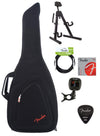 Fender Player Stratocaster HSS MN Black Bundle w/Fender Gig Bag, Stand, Cable, Tuner, Picks and Strings Electric Guitars / Solid Body