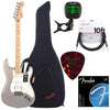 Fender Player Stratocaster HSS MN Silver w/Gig Bag, Tuner, Cables, Picks and Strings Bundle Electric Guitars / Solid Body