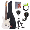 Fender Player Stratocaster HSS Polar White Bundle w/Fender Gig Bag, Stand, Cable, Tuner, Picks and Strings Electric Guitars / Solid Body