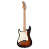 Fender Player Stratocaster LEFTY 3-Color Sunburst Bundle w/Fender Gig Bag, Stand, Cable, Tuner, Picks and Strings Electric Guitars / Solid Body
