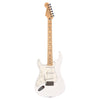 Fender Player Stratocaster LEFTY Polar White Bundle w/Fender Molded Hardshell Case Electric Guitars / Solid Body