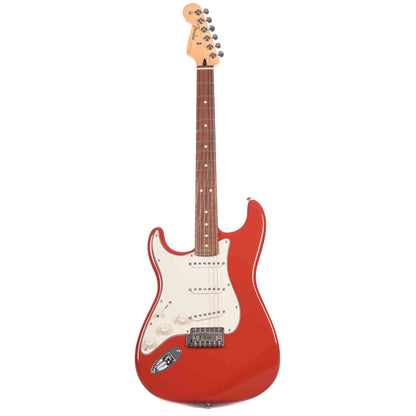 Fender Player Stratocaster LEFTY Sonic Red Bundle w/Fender Molded Hardshell Case Electric Guitars / Solid Body