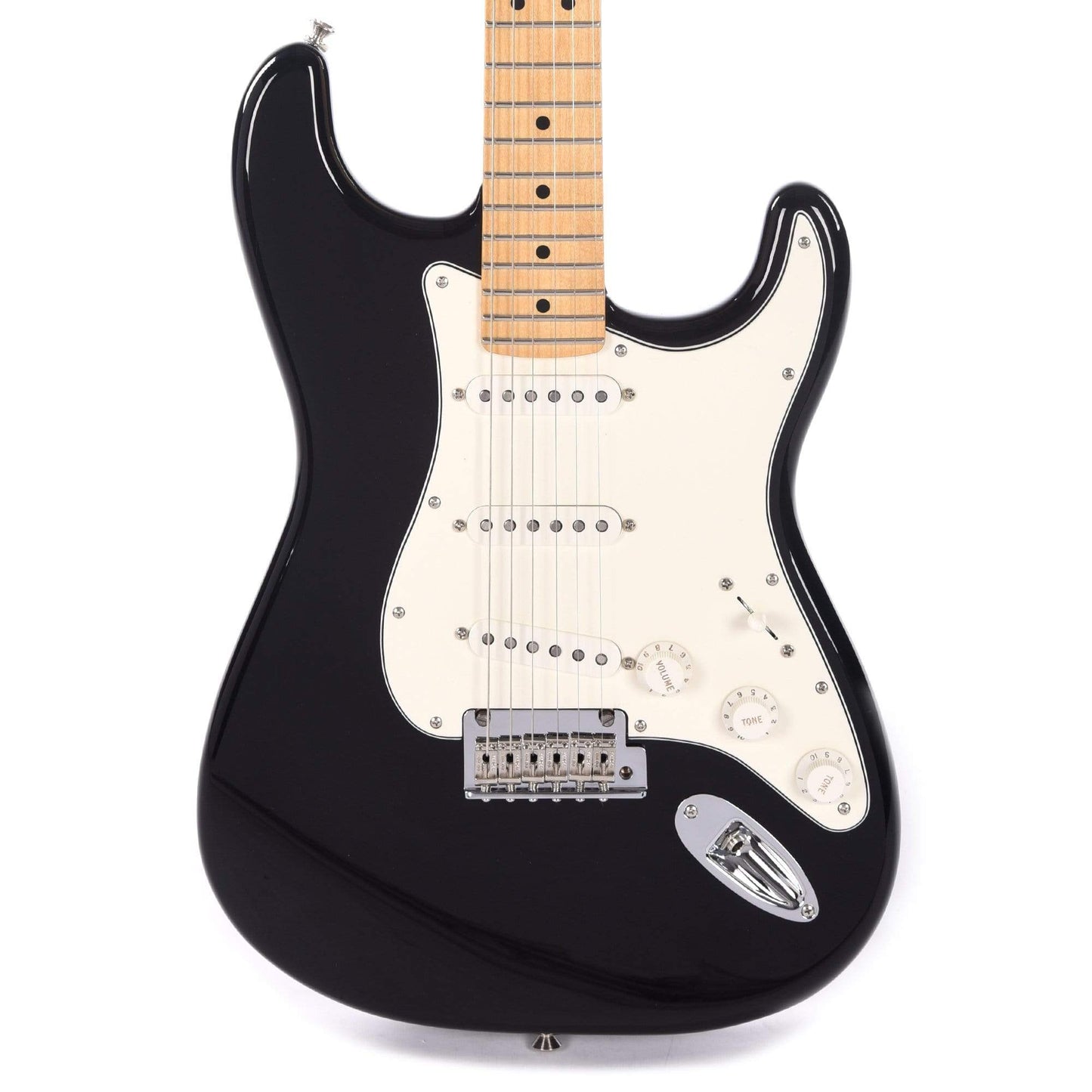 Fender Player Stratocaster MN Black Bundle w/Fender Gig Bag, Stand, Cable, Tuner, Picks and Strings Electric Guitars / Solid Body