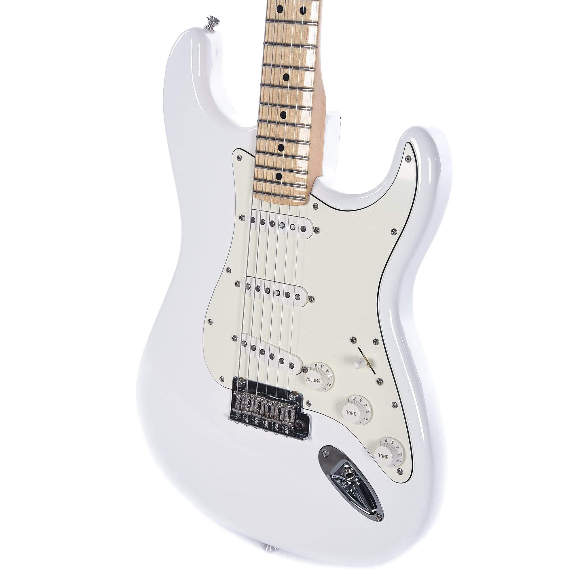Fender Player Stratocaster MN Polar White Bundle w/Fender Gig Bag, Stand, Cable, Tuner, Picks and Strings Electric Guitars / Solid Body