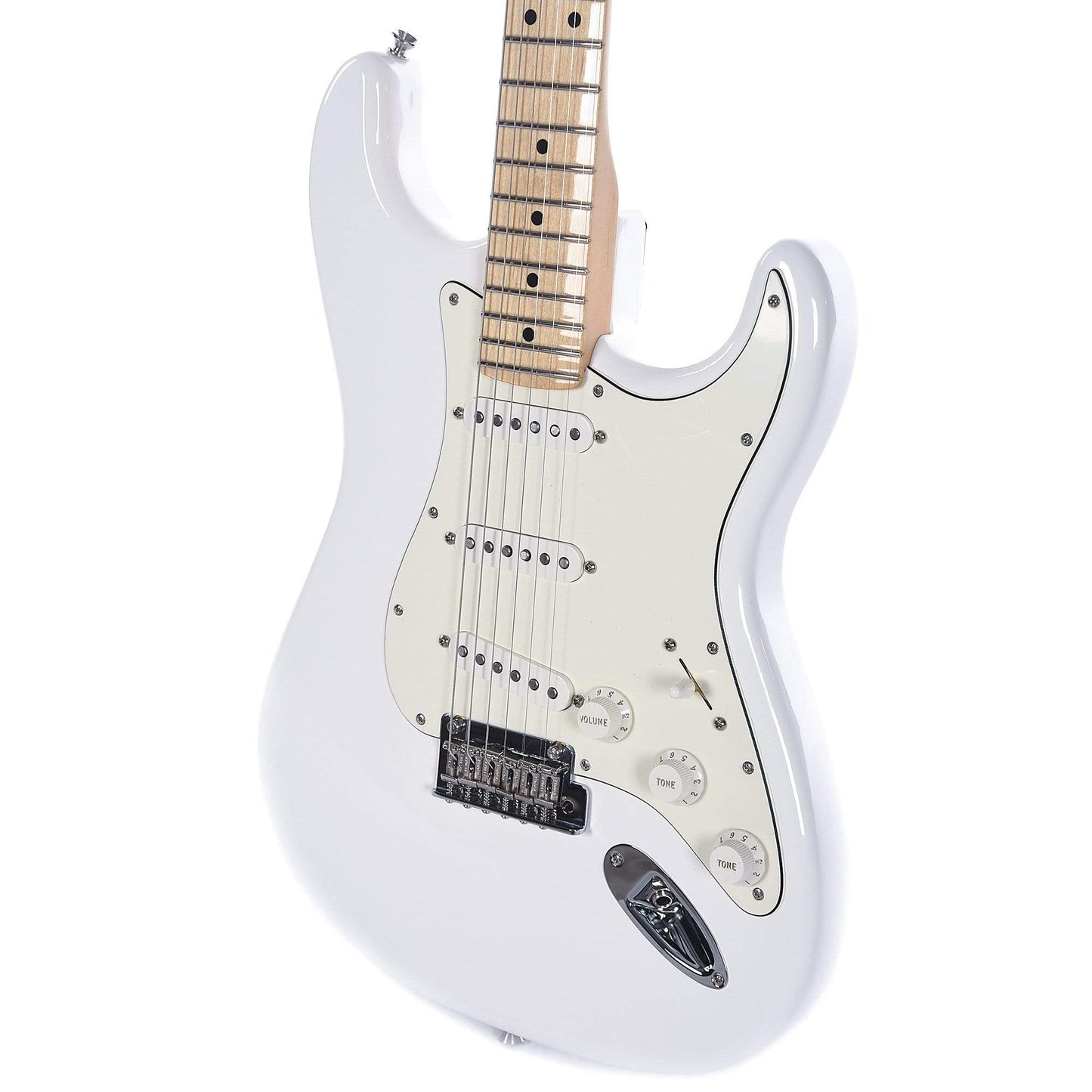 Fender Player Stratocaster MN Polar White Bundle w/Fender Gig Bag, Stand, Cable, Tuner, Picks and Strings Electric Guitars / Solid Body