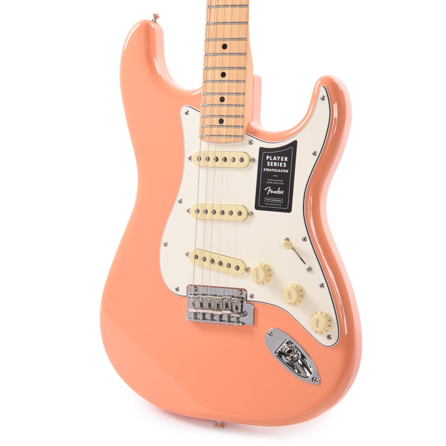 Fender Player Stratocaster Pacific Peach Electric Guitars / Solid Body