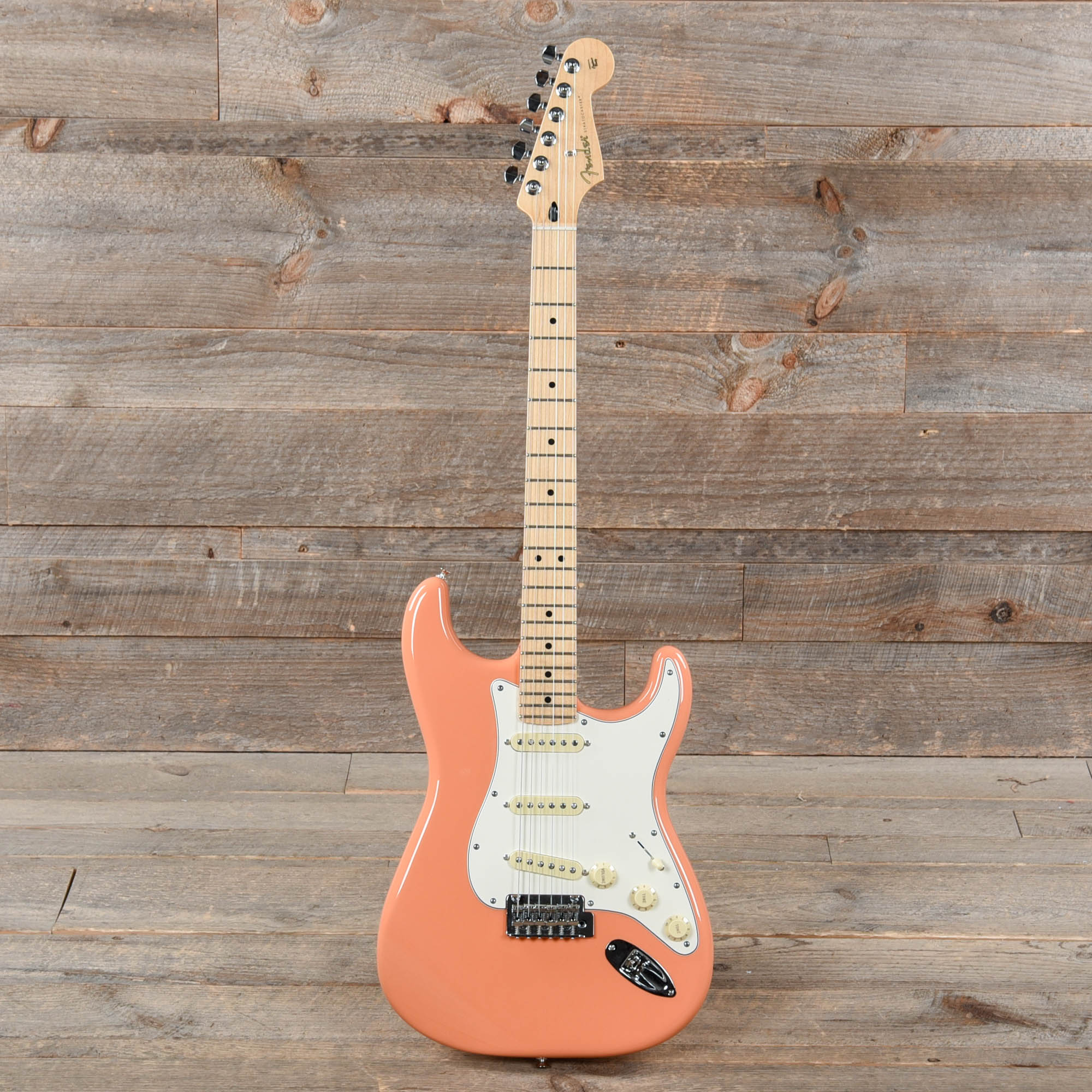 Fender Player Stratocaster Pacific Peach Electric Guitars / Solid Body