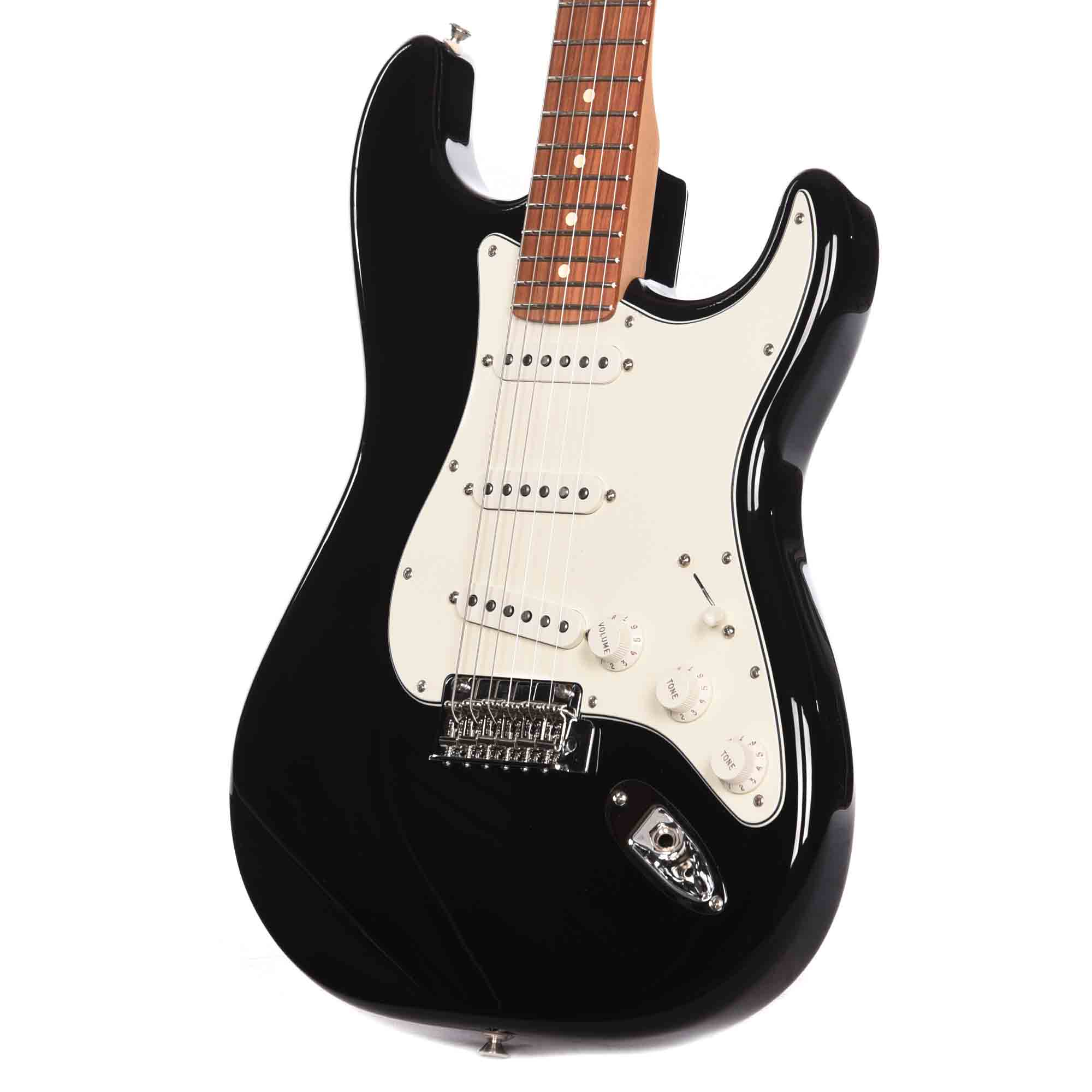 Fender Player Stratocaster PF Black Bundle w/Fender Gig Bag, Stand, Cable, Tuner, Picks and Strings Electric Guitars / Solid Body