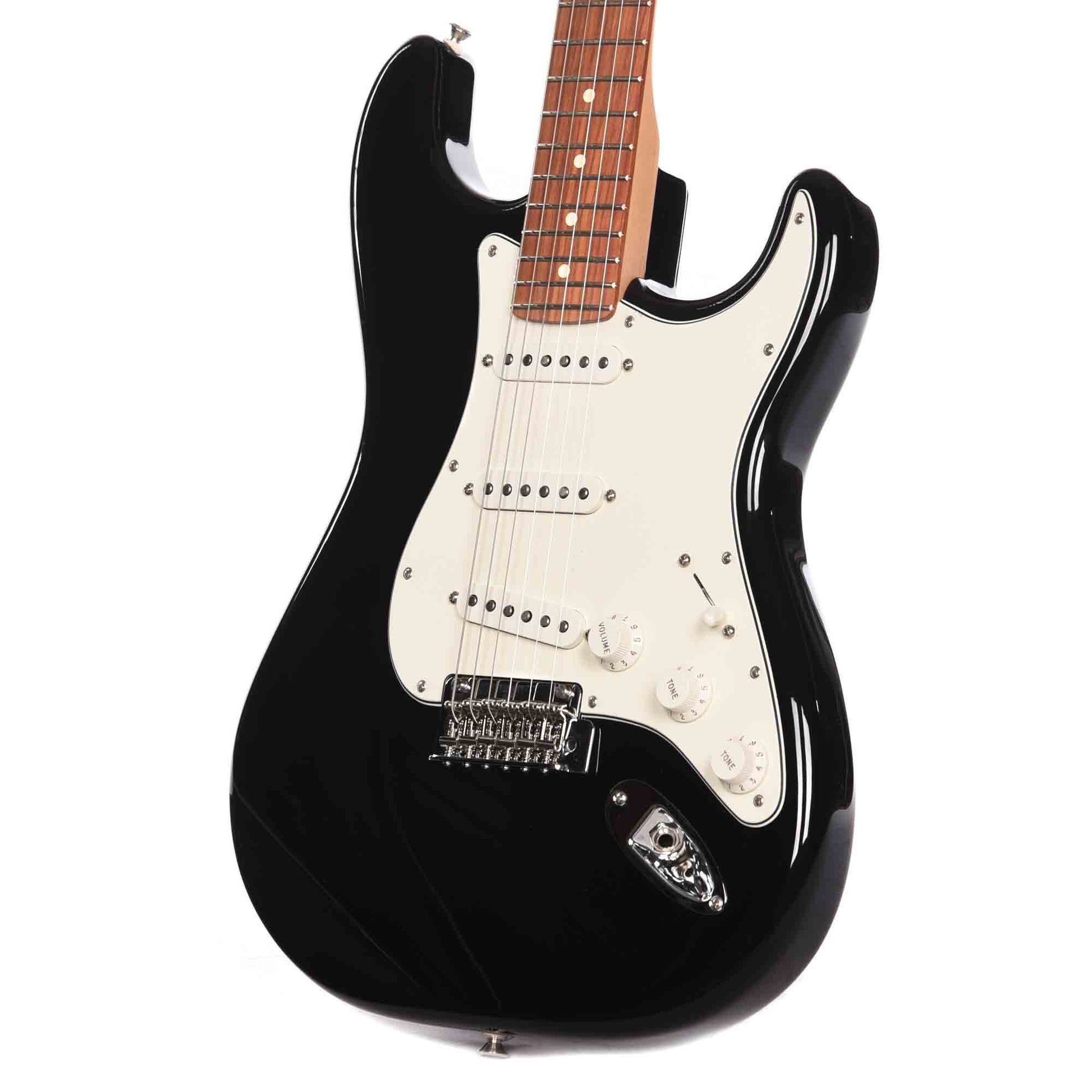 Fender Player Stratocaster PF Black Bundle w/Fender Gig Bag, Stand, Cable, Tuner, Picks and Strings Electric Guitars / Solid Body