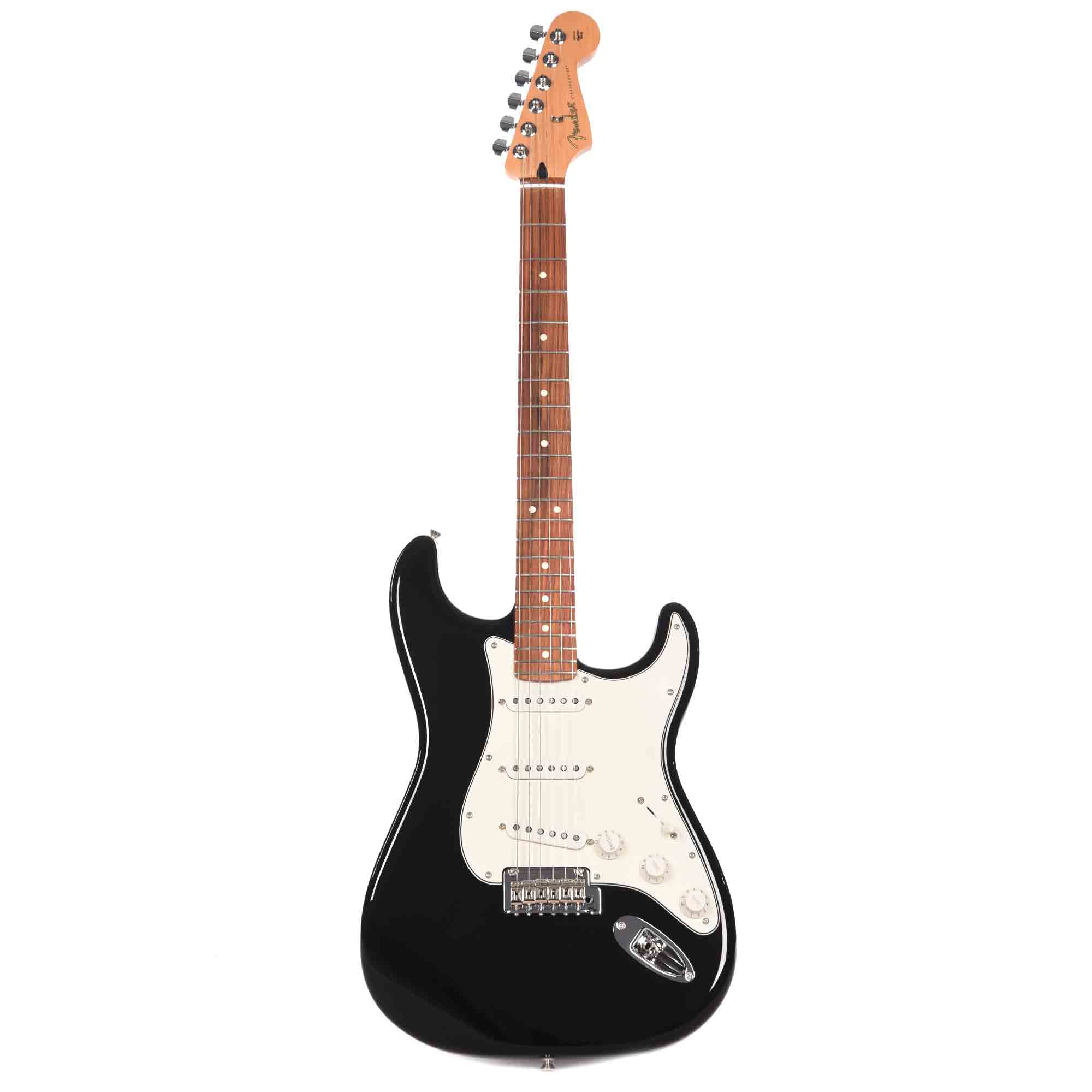 Fender Player Stratocaster PF Black Bundle w/Fender Gig Bag, Stand, Cable, Tuner, Picks and Strings Electric Guitars / Solid Body