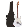 Fender Player Stratocaster PF Polar White and FE405 Gig Bag Bundle Electric Guitars / Solid Body