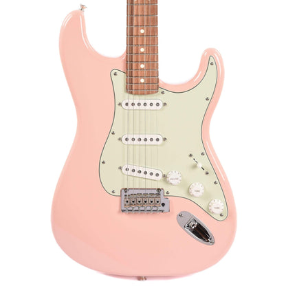 Fender Player Stratocaster PF Shell Pink w/3-Ply Mint Pickguard Electric Guitars / Solid Body