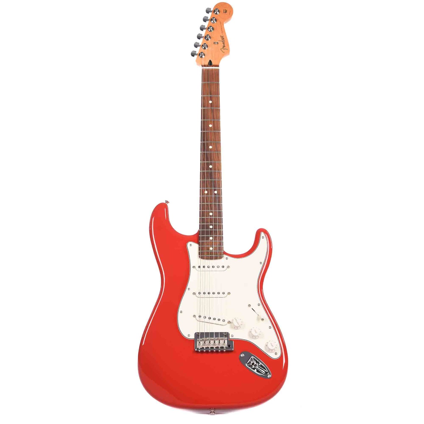 Fender Player Stratocaster PF Sonic Red Bundle w/Fender Gig Bag, Stand, Cable, Tuner, Picks and Strings Electric Guitars / Solid Body