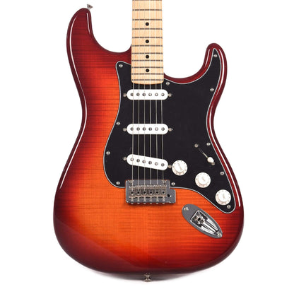 Fender Player Stratocaster Plus Top Aged Cherry Burst Electric Guitars / Solid Body