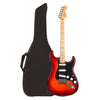 Fender Player Stratocaster Plus Top MN Aged Cherry Burst and FE405 Gig Bag Bundle Electric Guitars / Solid Body
