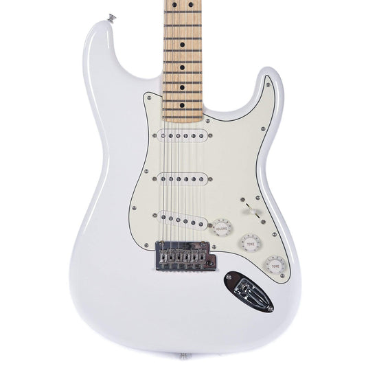 Fender Player Stratocaster Polar White Electric Guitars / Solid Body