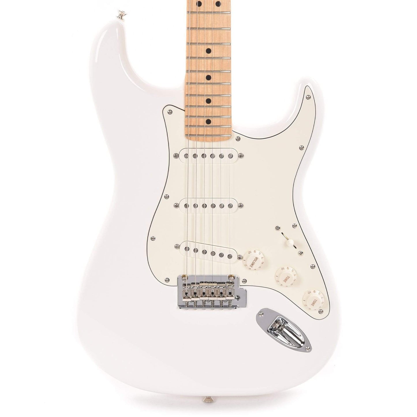 Fender Player Stratocaster Polar White Electric Guitars / Solid Body